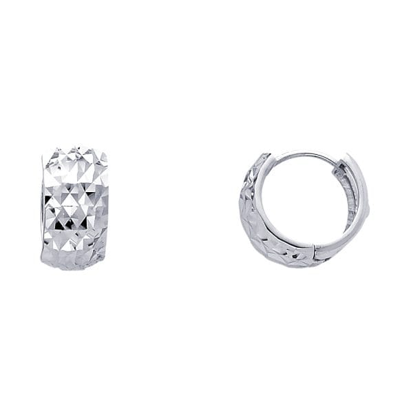 14KW DC Huggies Earrings S5