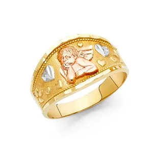 14K 3C Fancy Ring S2