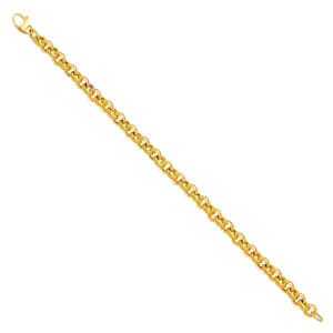 14KY Fancy Hollow Bracelet  S1