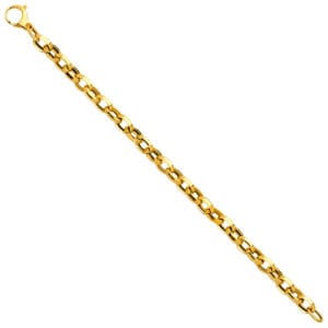 14KY Fancy Hollow Bracelet  S4