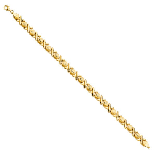 14KY Stampato Bracelet S1