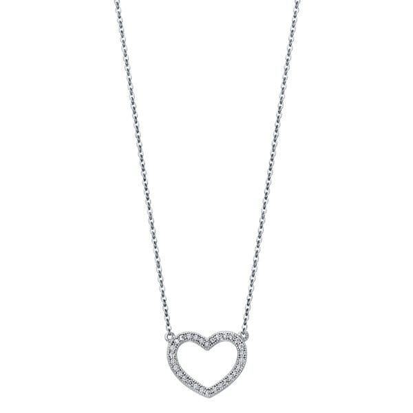 14KW Heart Shape Necklaces