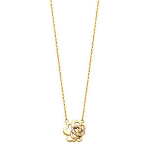 14KY Heart Necklaces