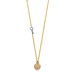 14K 2T Heart Necklaces S2