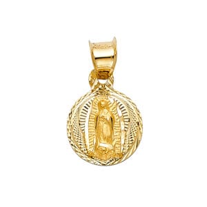 14KY Religious Stamp Pendant S2