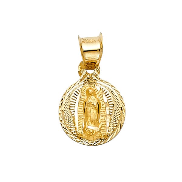 14KY Religious Stamp Pendant S2