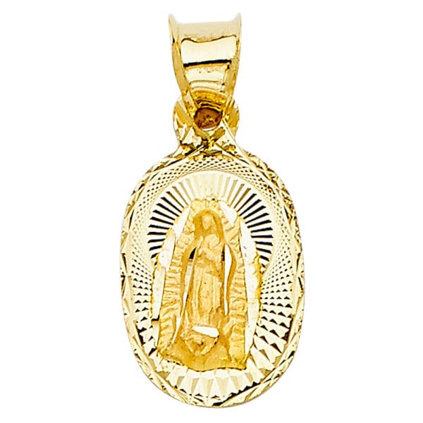 14KY Religious Stamp Pendant S4