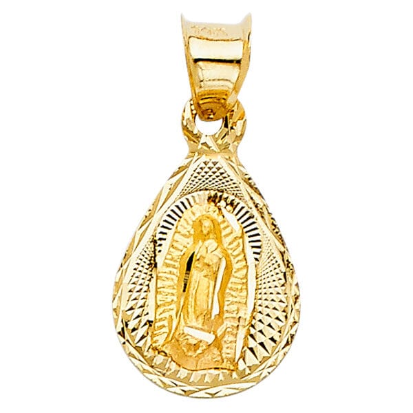 14KY Religious Stamp Pendant S5