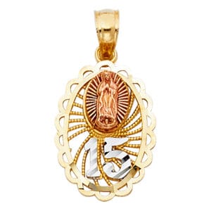 14K 3C 15 Years Pendant S3