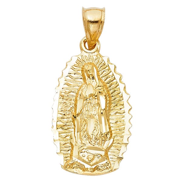 14KY Our Lady of Guadalupe Pendant S8