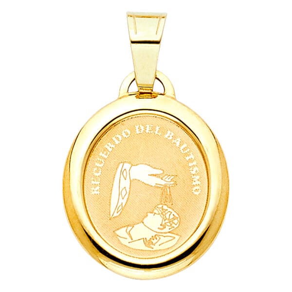14KY Baptism Pendant S5