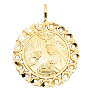 14KY Baptism Pendant S10