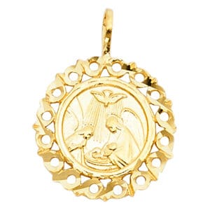 14KY Baptism Pendant S9
