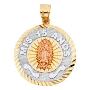 14K 3C 15 Years Pendant S8