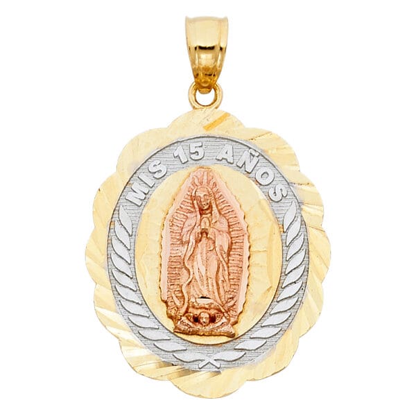 14K 3C 15 Years Pendant S12