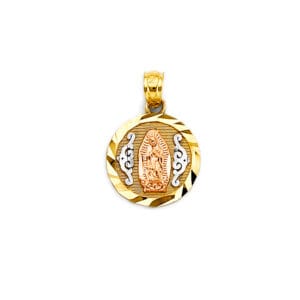 14K 3C Guadalupe Pendant S3